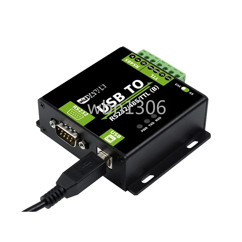 USB to RS232/RS485/TTL UART communication module Multi-serial bi-directional industrial grade with isolation