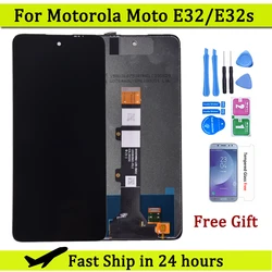 6.5'' For Motorola Moto E32 LCD Display Touch Screen Sensor Digitizer Assembly Replace Replacement For Moto E32s Display