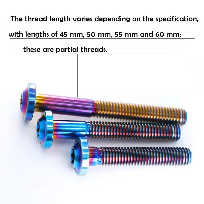 Titanium Bolts M4 M…