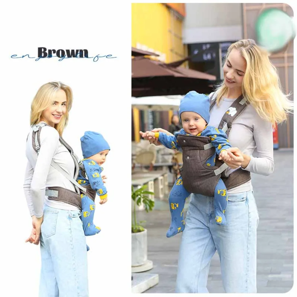 

Newborn Front Holding Baby Wrap Carrier Infant Kangaroo Bag Infant Hip Seat Infant Backpacks Cotton Newborn Sling Wrap