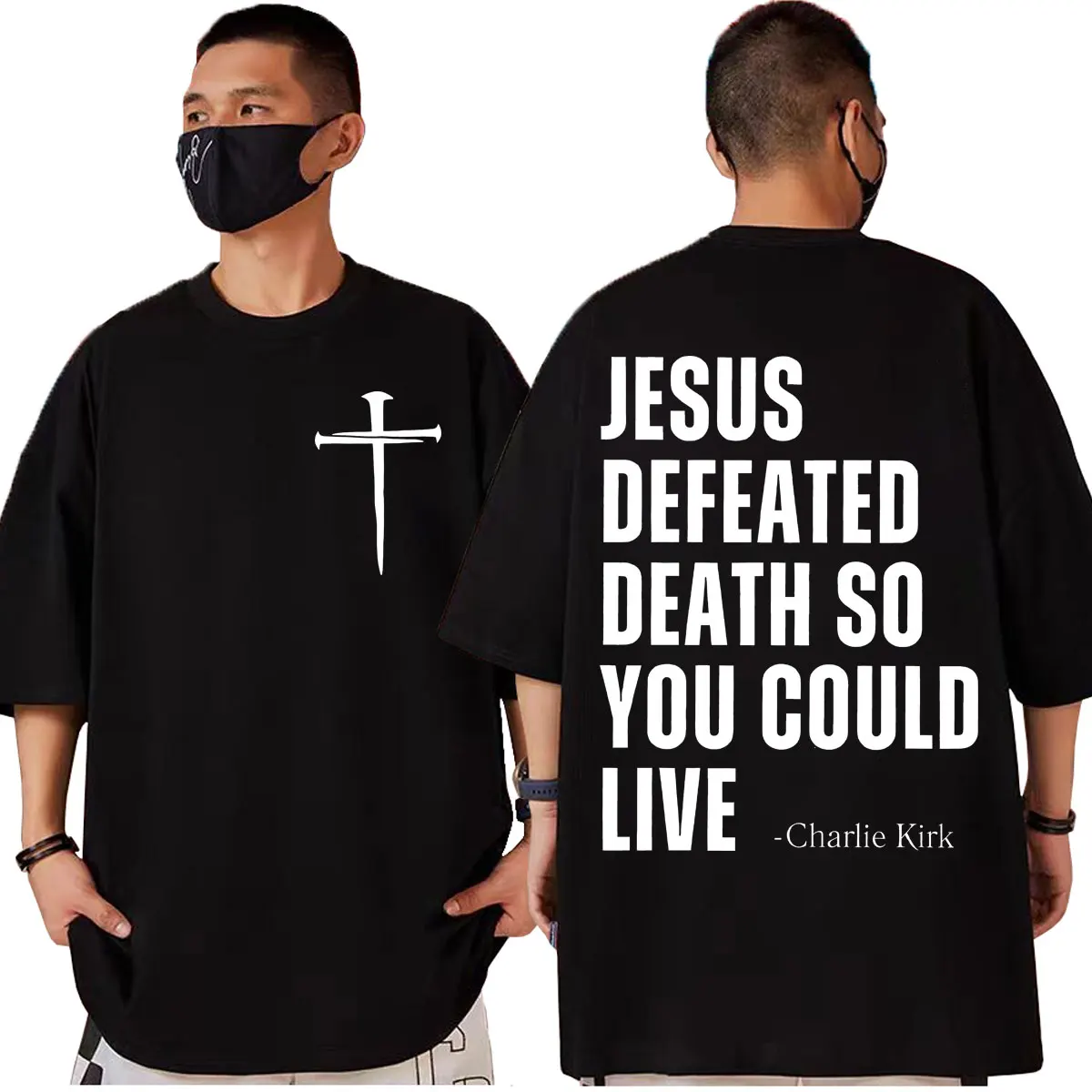 

Christian Jesus Bible Verse Merch Merch T-shirt Men's Women's High Quality Fashion T-shirts Summer Casual Short Sleeve T Shirts