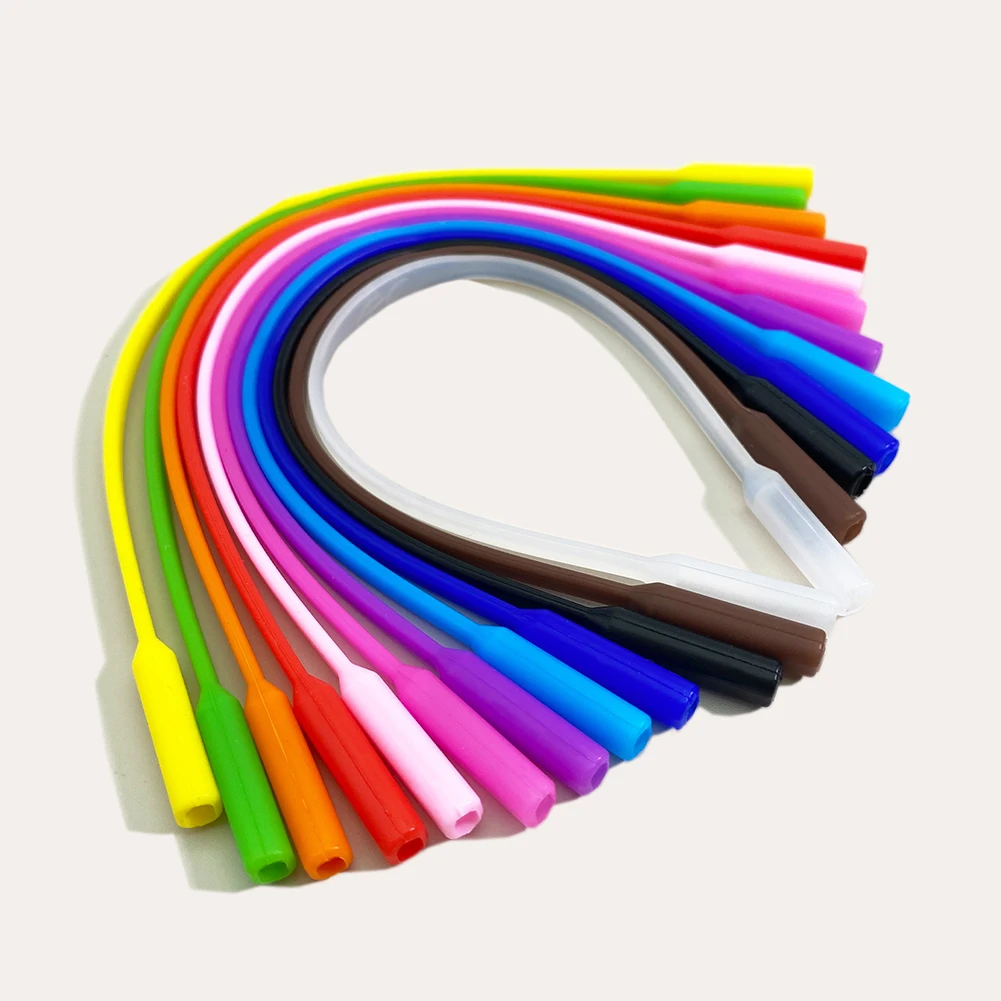 

Elastic Silicone Eyeglasses Straps Sunglasses Chain Sports Anti-Slip String Glasses Ropes Band Cord Holder Lace