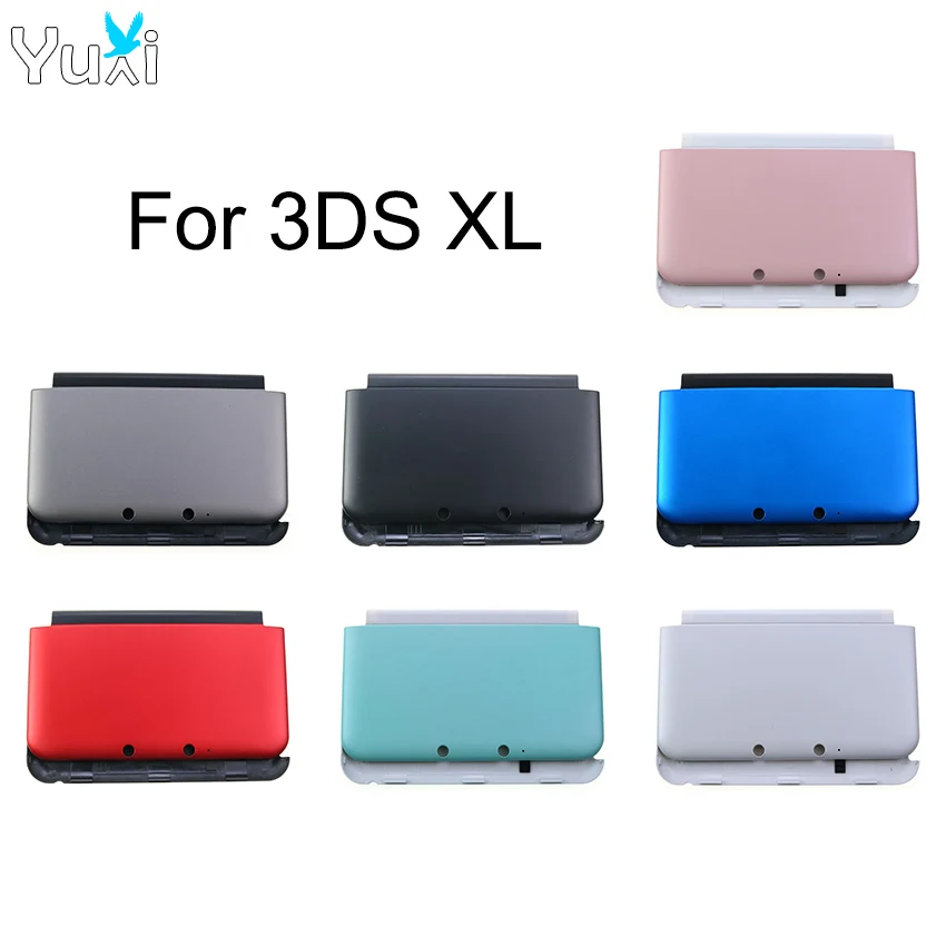 

YuXi Top & Bottom Faceplate Cover Plate Case Housing Shell for 3DS XL / LL Console Game Accessories