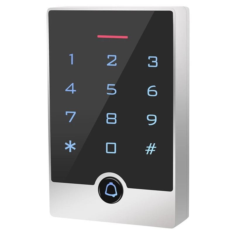 DOOR Access Control System Standalone Keyboard And Proximity RFID Card Reader With 13.56 Mhz Wiegand 26-Bit Security