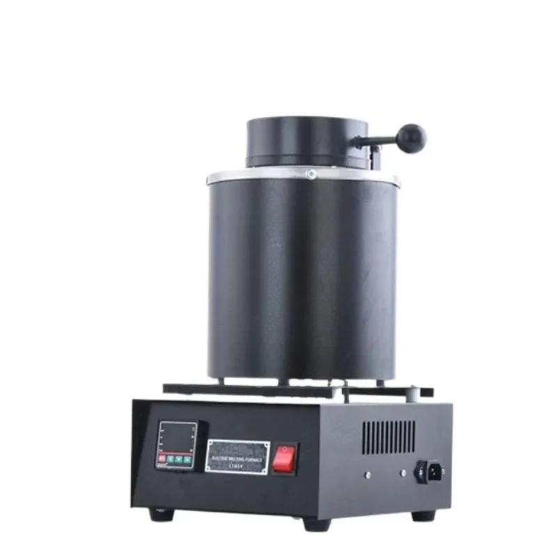 1KG/2KG Digital Metal Melting Furnace Metal Casting Tool Portable Precious Metal Melting Furnace Medium-Frequency Melting Furnac