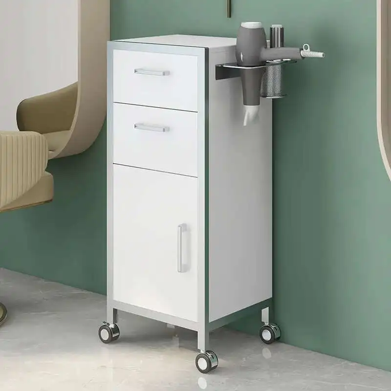 

Storage Hairdressing Trolley Utility Cosmetic Helper Auxiliary Cart For Beauty Salon Carrello Attrezzi Salon Furniture MQ50TC