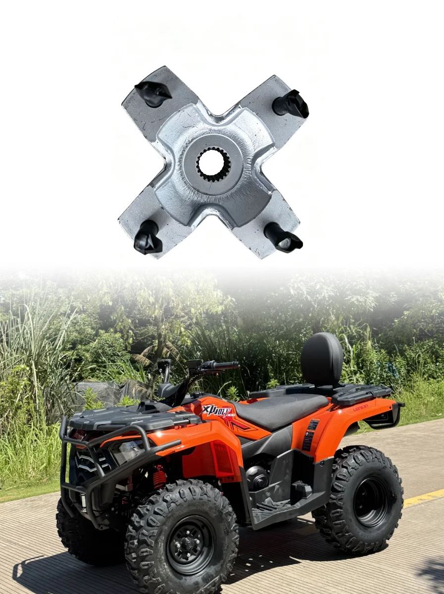 Disc Brake Hub 110MM 4 Stud M10 22Tooth 23Tooth Fit  For Loncin LX200AU LX200M 200-300cc ATV Rear Axle Wheel Hub