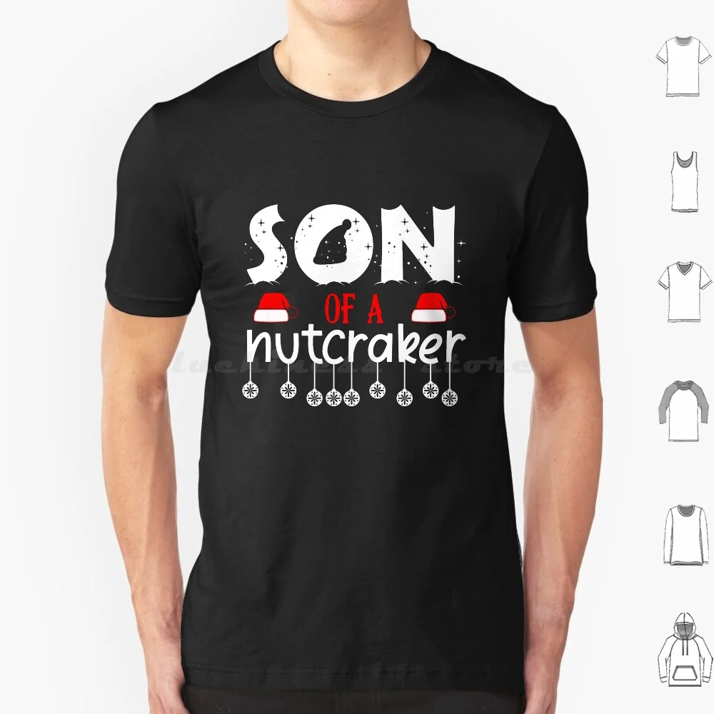 Funny Christmas Gifts Son Of A Nutcracker T Shirt Big Size 100% Cotton Christmas Christmas Vacation The Santa Clause Christmas