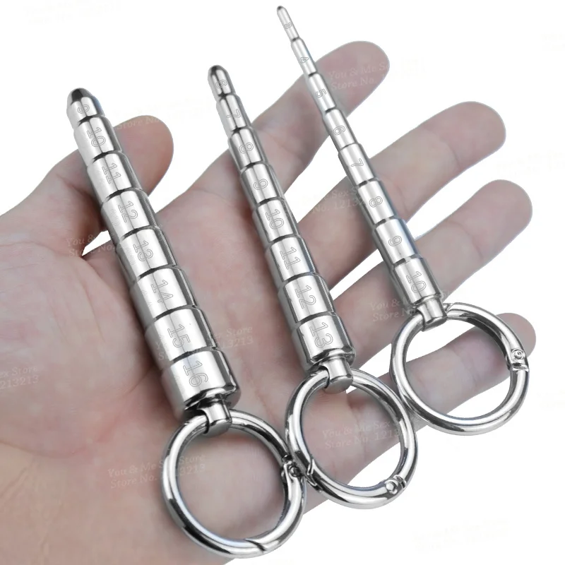 Progressive Horse Eye Rod Stainless Steel Catheters Urethral Dilators Urethral Plug Male Orgasm Masturbation Sex Toys for Men