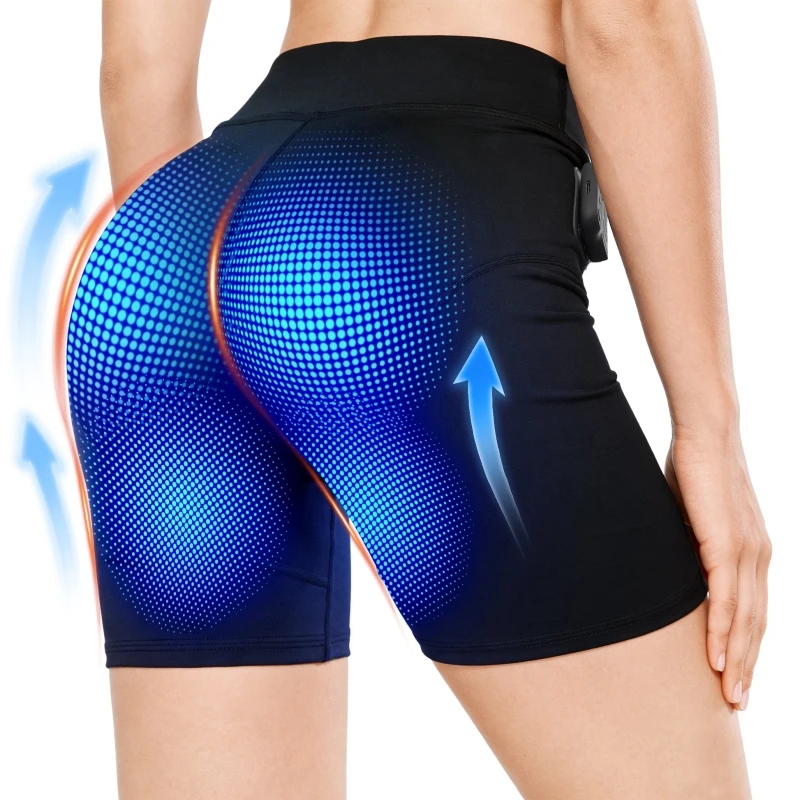 Wireless 3-in-1 Yoga Toning Pants New 3-zone Independent Control Shaping Shorts Targeted Abdomen Glutes & Pelvic Floor Support