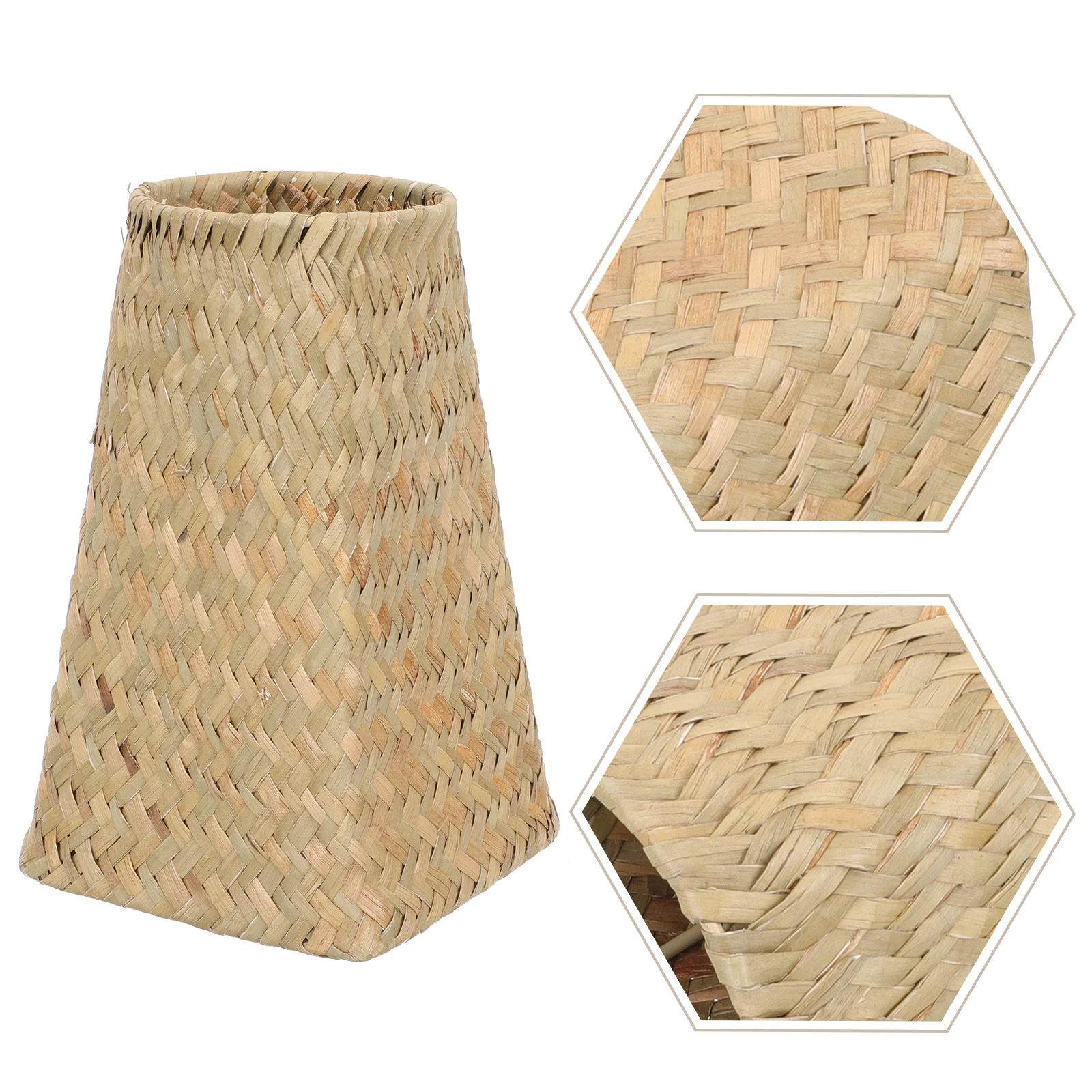 

Bamboo Woven Decorative Vase Dried Flower Holder Creative Delicate Home Office Balcony Desktop Texture Flower