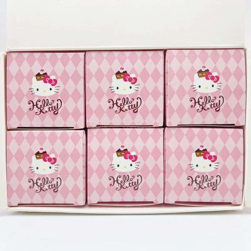 HelloKitty Cat Figure da collezione Scatola cieca Giocattolo decorativo Regalo Decorazione torta Kitty Cat Doll Action Figure da collezione