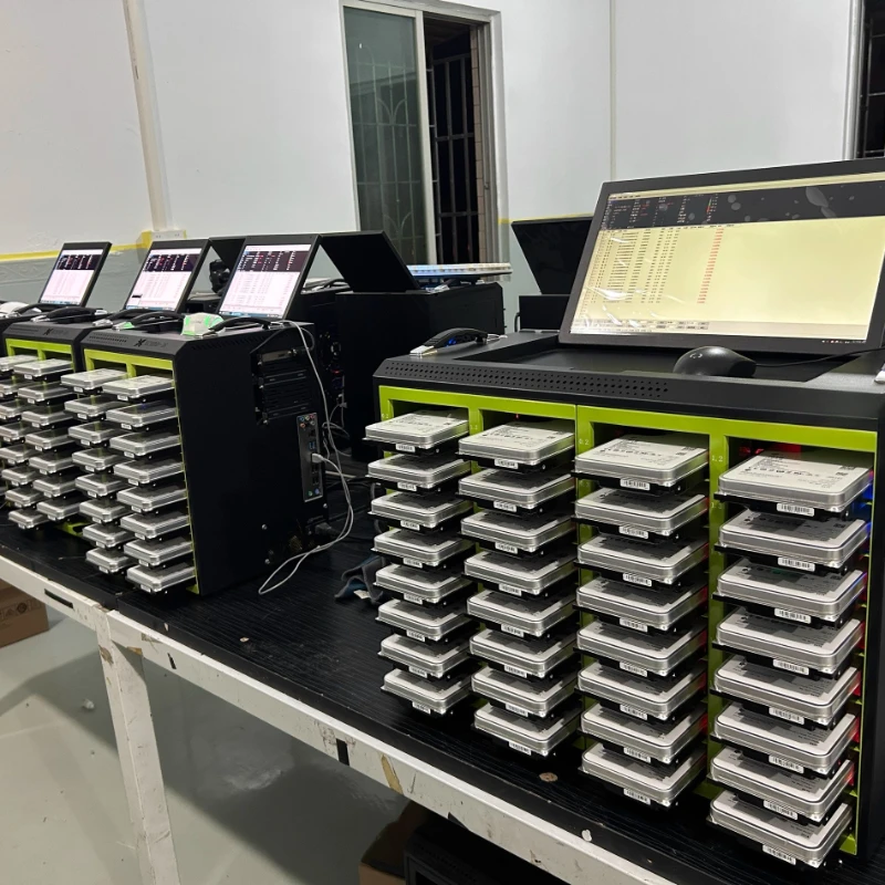 

New 32-port SATA SAS SSD testing device ATA + COM integrated machine