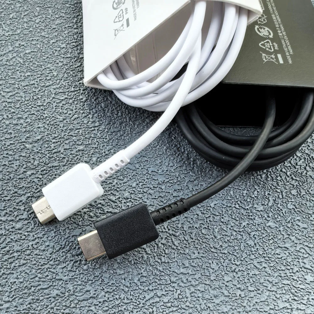 Original Samsung 25W 45W PD USB C Cable Super Fast Charge For Galaxy S26 S25 S24 S9 Plus Note20 Ultra F55 1/2/3M Quick Data Line