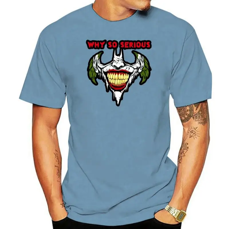 Joker oWhy So Seriouso T Shirt 100% Cotton Tee by BMF Apparel