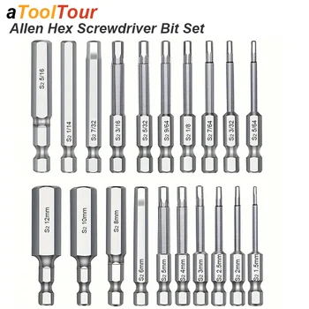 Set di punte per chiave a brugola a testa esagonale Punta pe...