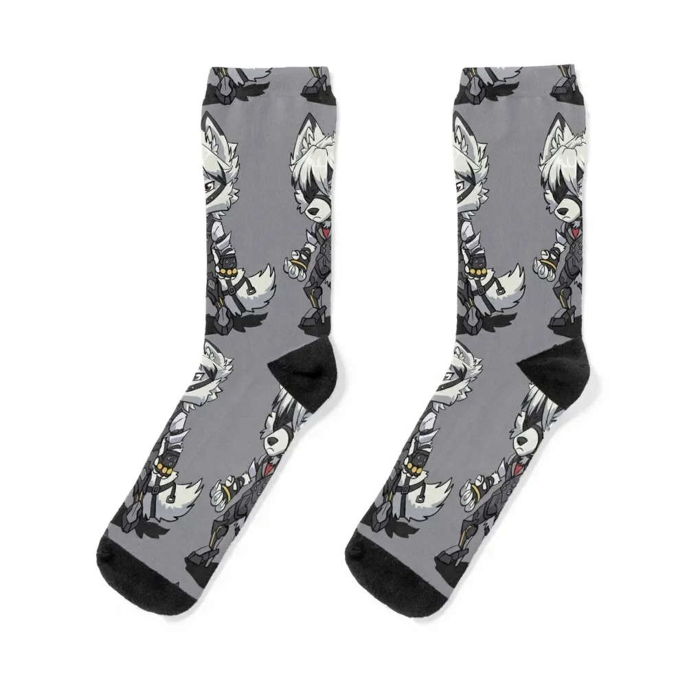

Von Lycaon Chibi Socks anime happy Climbing hockey Man Socks Women's