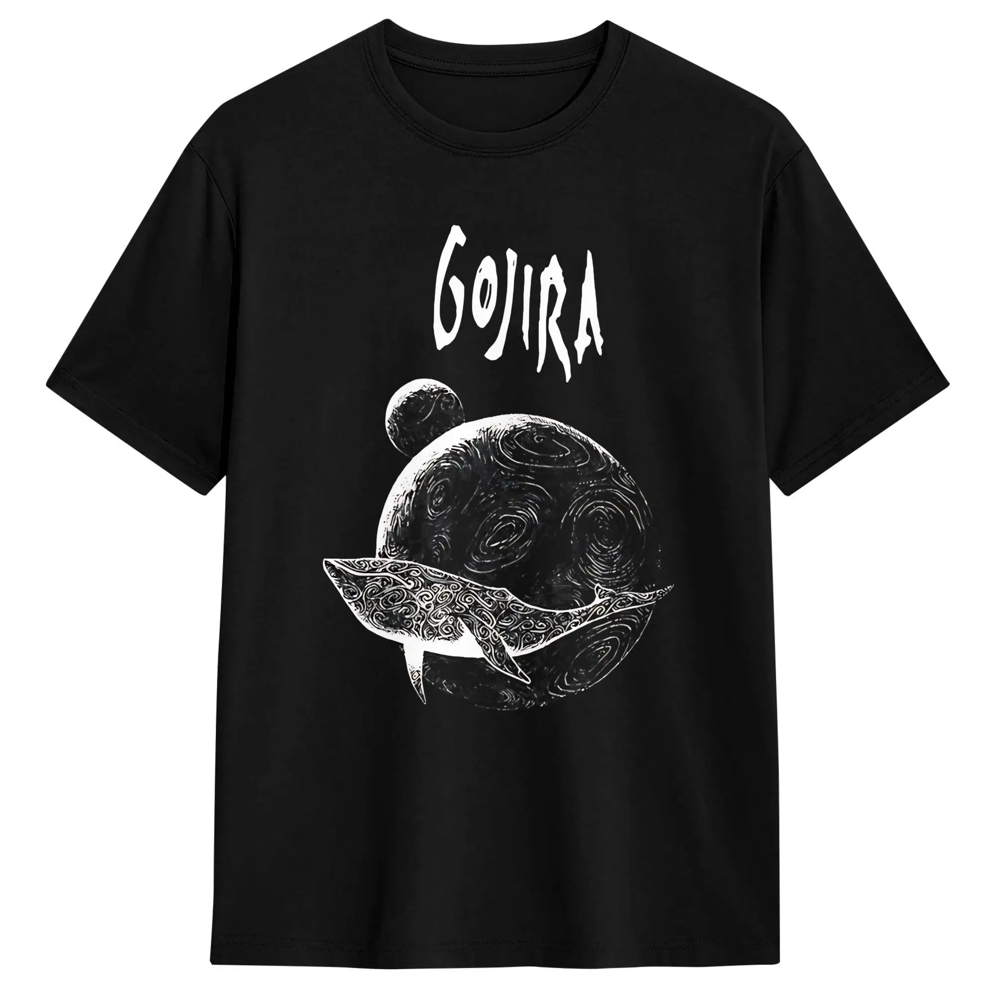Men's Rock Band G-Gojiras Tour T Shirt  Pure Cotton Clothes Crazy Short Sleeve Round Neck Tees 4XL 5XL T-Shirts