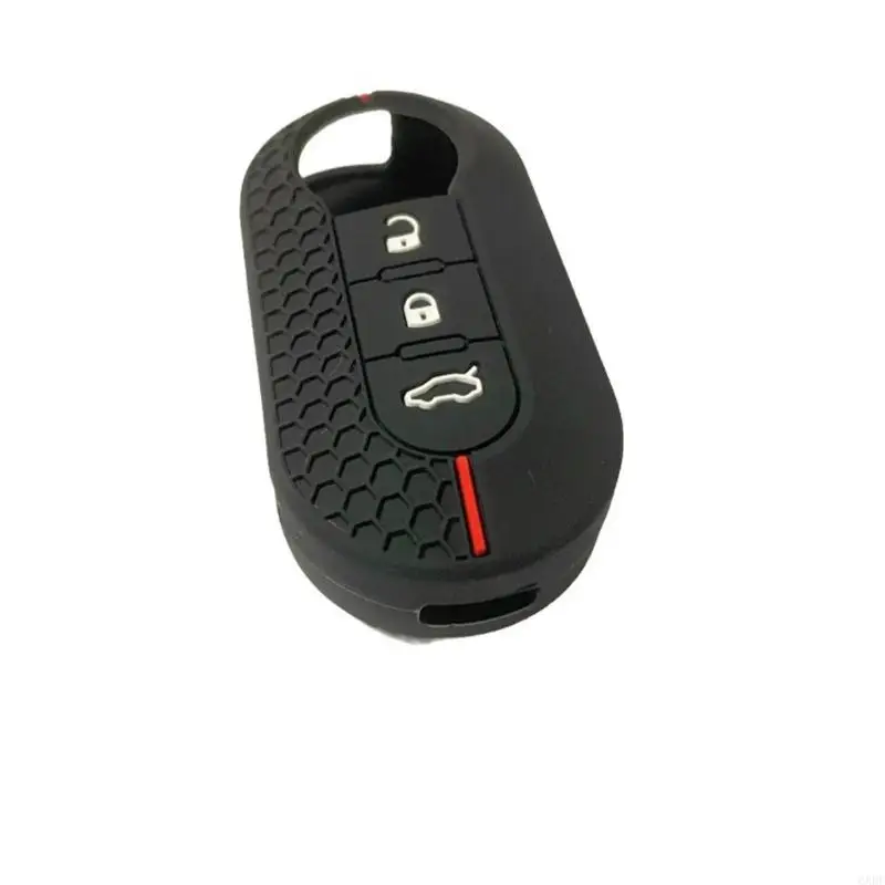 2025 New Flexible Stretchable 3 Button Folding Remote Shell Protective Case Housing Suitable For 500 500L Car
