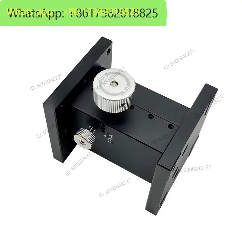 Z-axis horizontal lifting dovetail slot sliding table LSD-CT-6030Z/rack and pinion precision manual fine-tuning platform