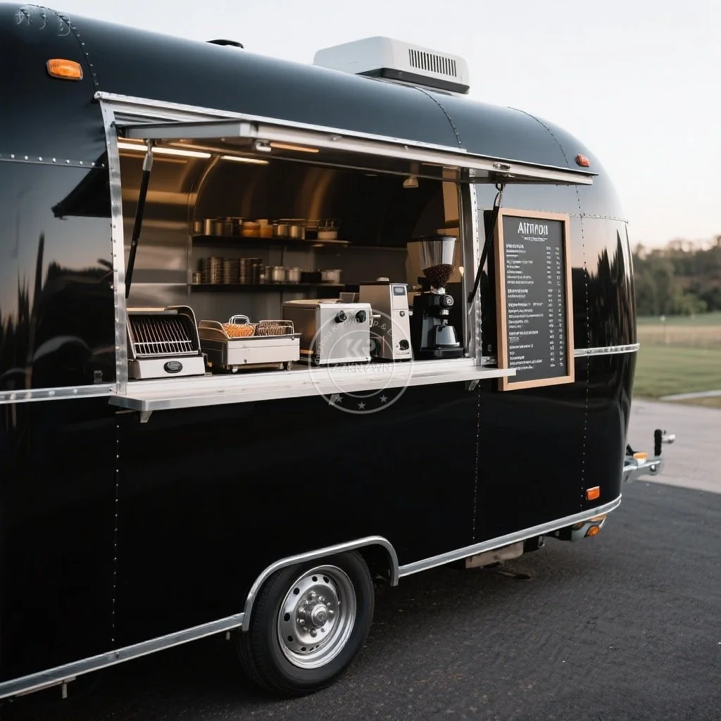 

Mobile Pizza Truck With Kitchen Street Ice Cream Snack Cart Concession Catering Trailer Customized Fast Food Truck For Sale