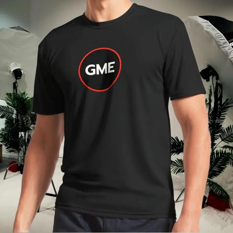 НОВАЯ мужская футболка с логотипом Gamestop Merch Active, забавная мужская футболка с логотипом от S до 5XL