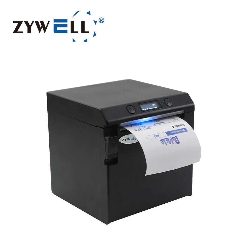 ZYWELL H862 80 mm Thermal Pos Printer with Screen Dual Color Print Function Invoice Receipt Printer