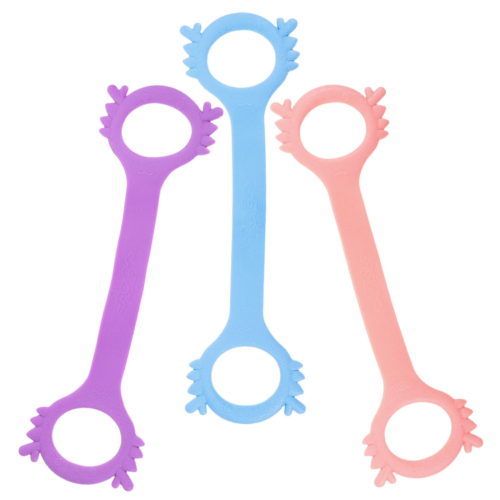 

3pcs Resistance Band Figure 8 Back Exercise Equipment High Elasticity Yoga Stretch Bands For Arm Shoulder Workout Portable