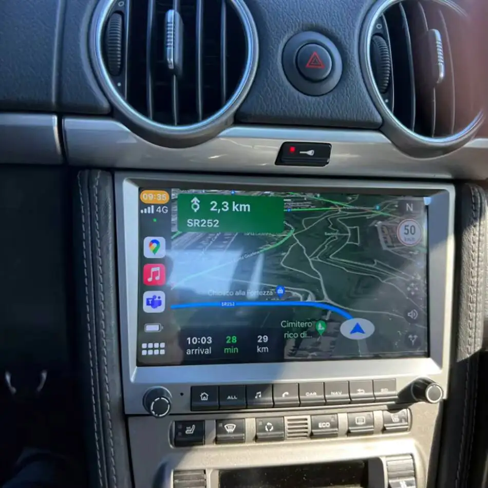 ポルシェ911 997 987 ケイマン ボクスター 2005-2013 車載ヘッド