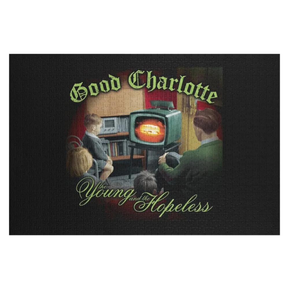 

Good Charlotte The Young and the Hopel Jigsaw Puzzle Wooden Compositions For Children Custom Child Gift Puzzle