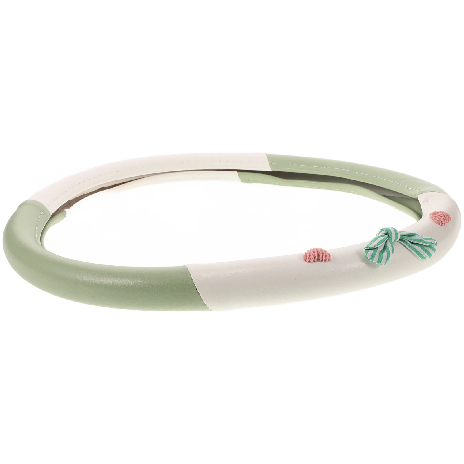 

Cat Steering Wheel Cover 15 Inch Cute Girly Non-Slip Auto Car Interior Accessories for Women Steering Wheel Cover