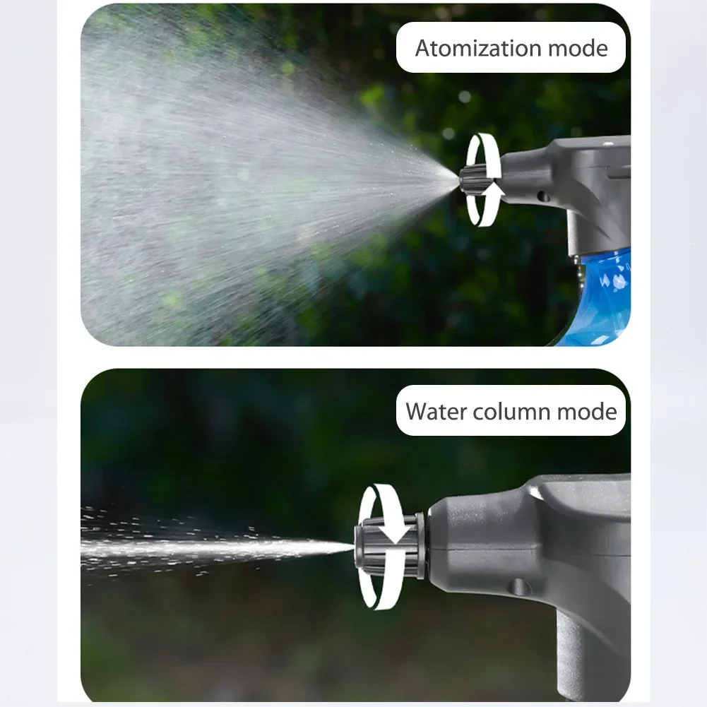 Electric Household Spray Dual Mode Watering Flower Spray Multifunctional Window Cleaning Tool for Hair Cleaning Home Gardening