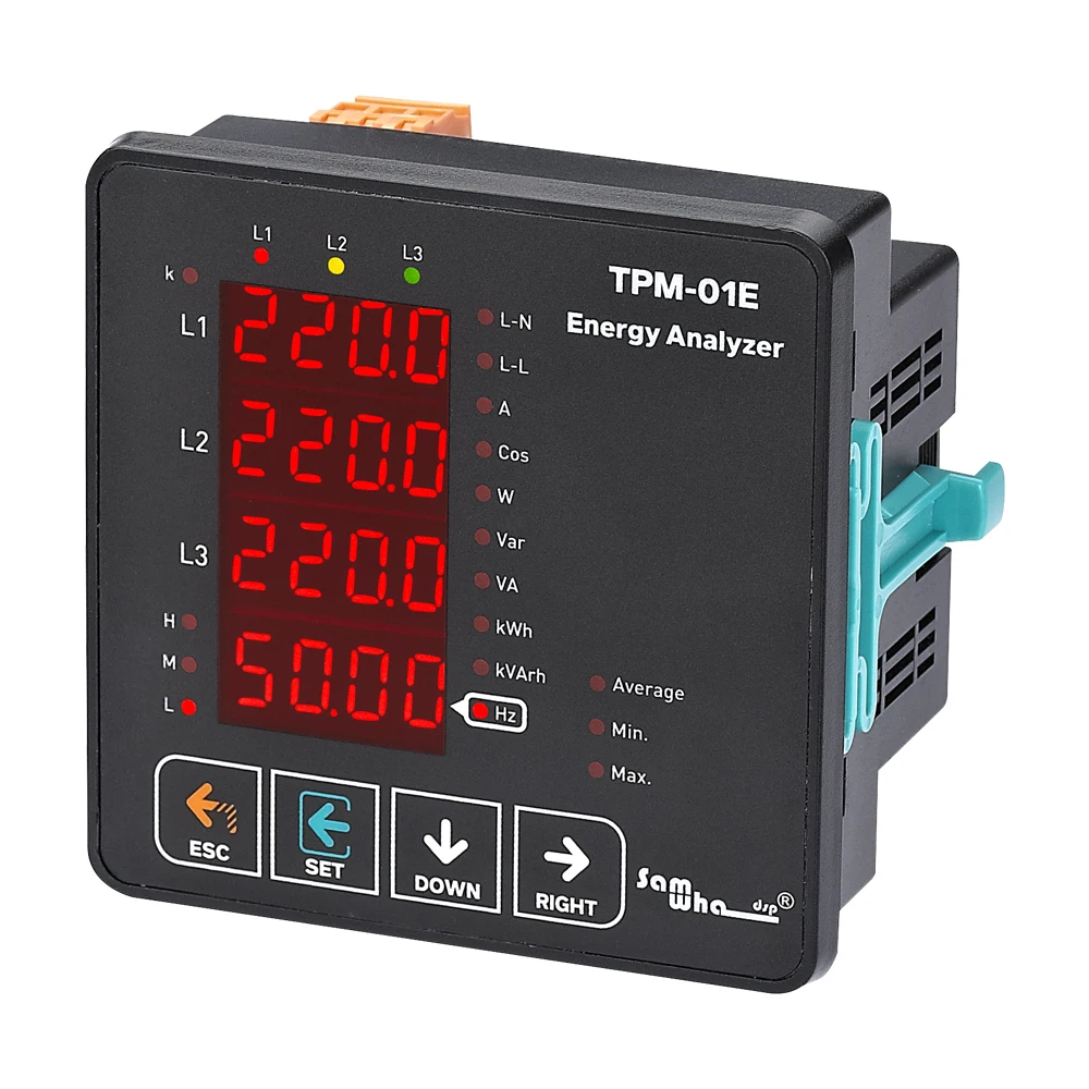 Analizator energii Samwha-Dsp TPM-01E Multimetr 3P&4W