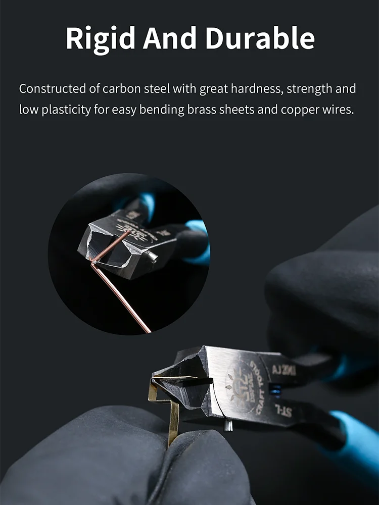 DSPIAE ST-L Edgeless Bending Pliers Photo-Etching Folding Tools For Gundam Model Making Hobby DIY Accessory