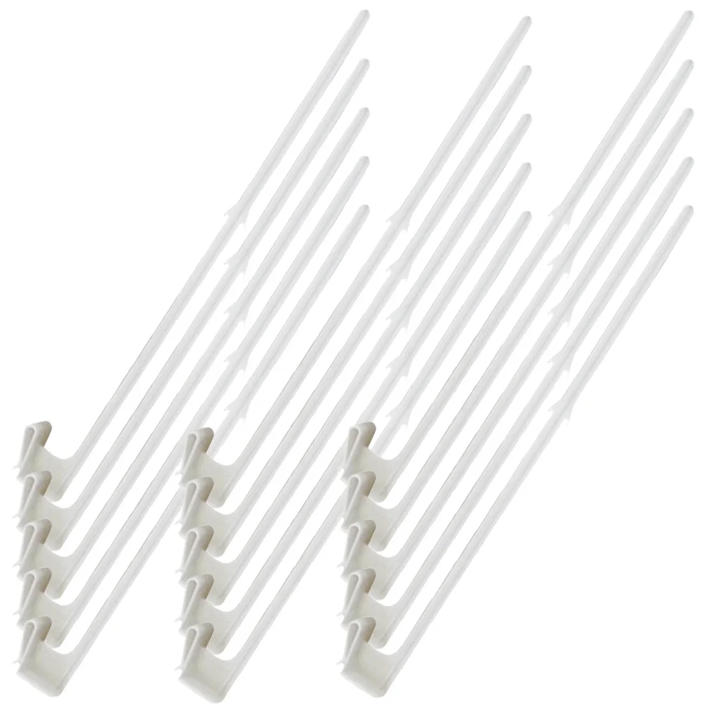 

15pcs Car Window Flagpole Holder Sturdy Plastic Flag Rod Compact Adjustable Outdoor Travel Vehicle Flag Racks Sucker Mount For