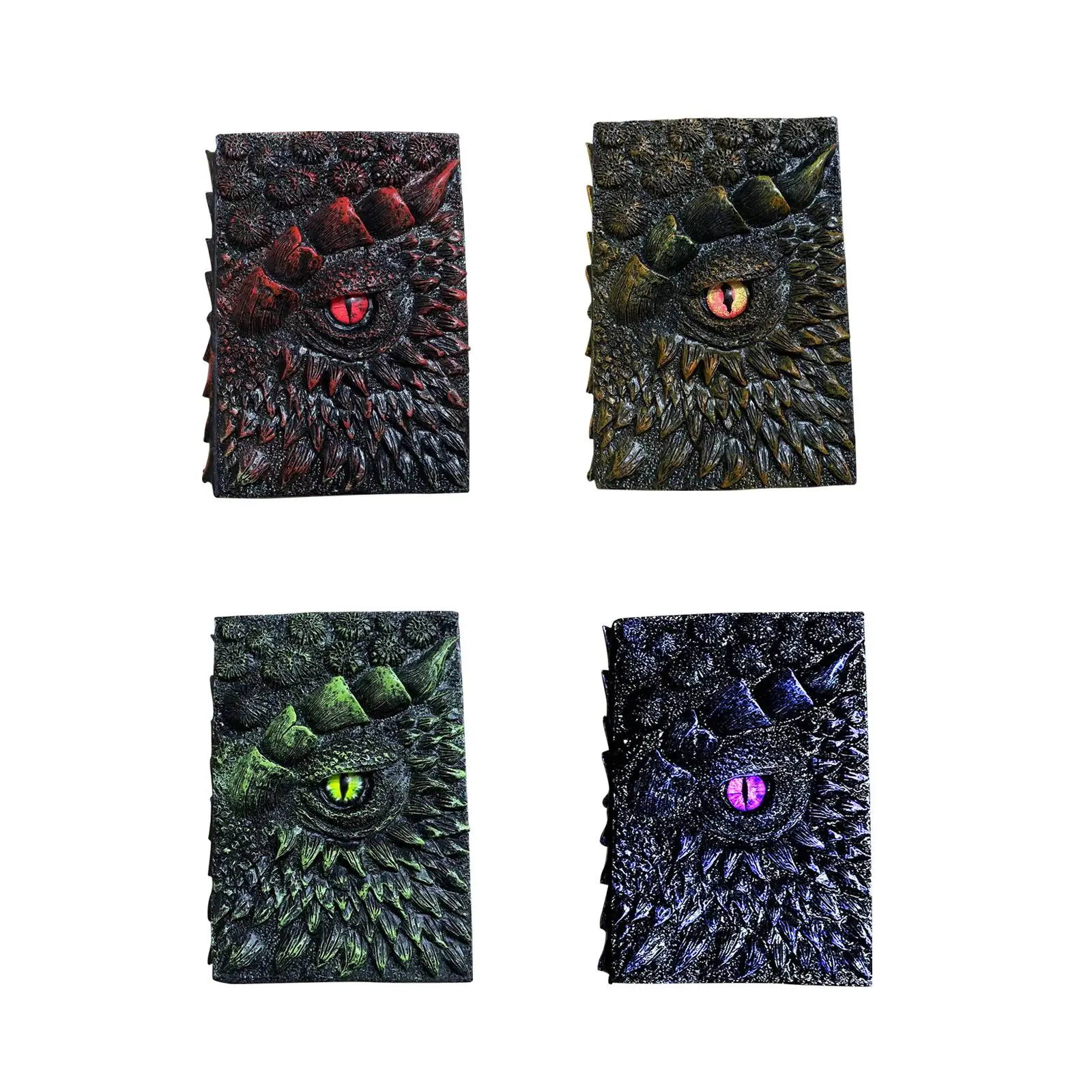 3D Dragon Eye Embossed Journal Retro Diary Collection Crafts Writing Daily Notepad Sketchbook Dragon Lovers Gift Travel Notepad