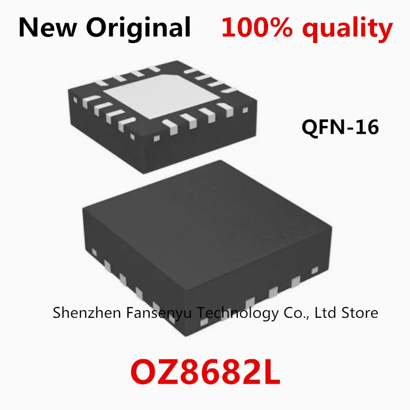 

(5piece)100% New 8682L OZ8682L OZ8682LN QFN-16 Chipset