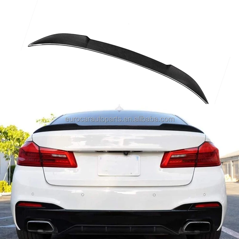 

STLF5 Series F90 M5 CS Style Rear Wing Dry Carbon Fiber Glossy Black Trunk Spoiler Car Tuning Exterior Parts Rear Accessories