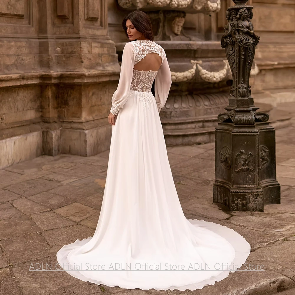 Customized Wedding Dress with Bolero Jacket Sweetheart Sleeveless See Through Lace Applique Slit Sweep Train Bridal Gown