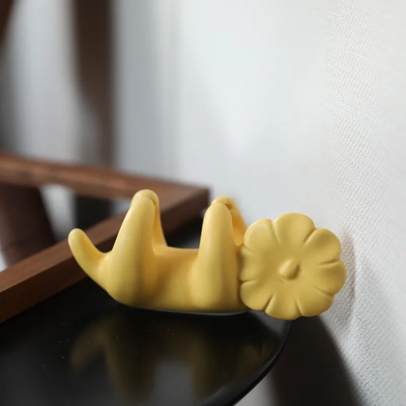 

Modern Simple and Kawai Ins Little Lion Ceramic Ornaments, Creative Handicrafts, Living Room Desktop Soft Home Accessories