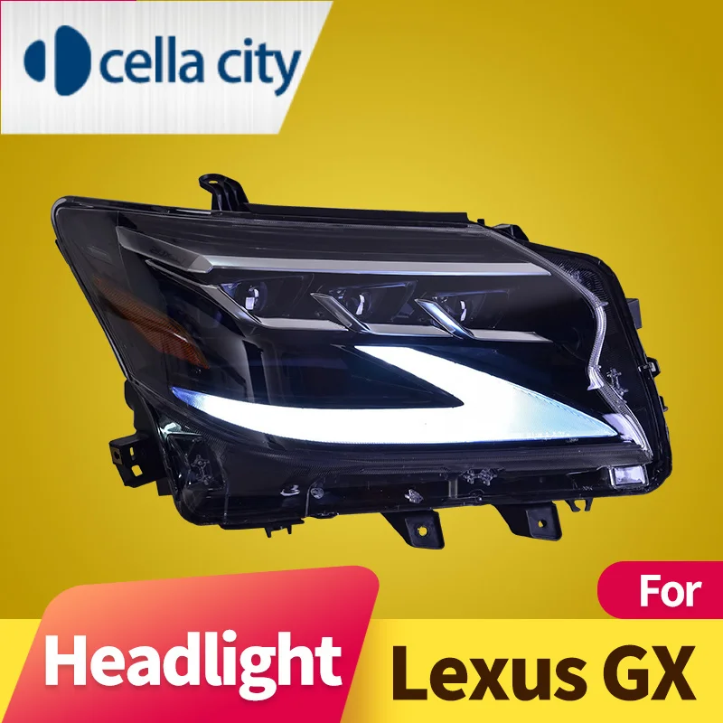 

Headlight Assembly For Lexus GX400 2014-2019 Lexus GX460 LED DRL LED Sequential Turn Signal Full LED Light Source