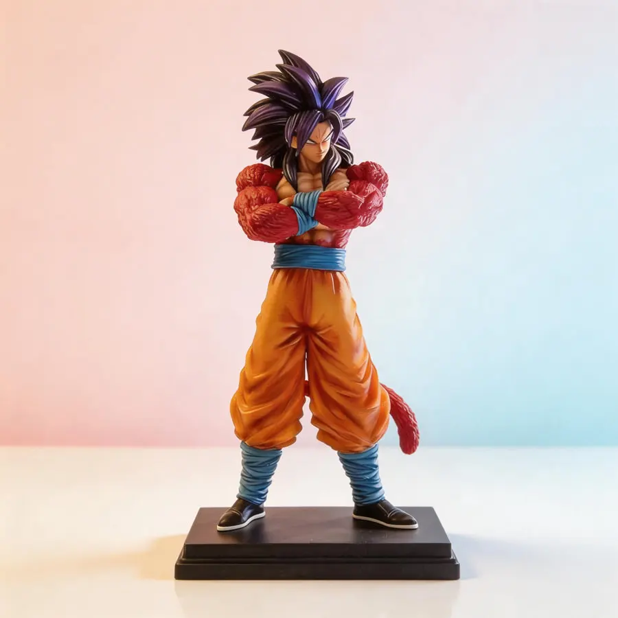 

Аниме-фигурка Сон Гоку - коллекционная модель из Dragon Ball, 32 см, украшение для рабочего стола, фигурка для коллекционирования.
