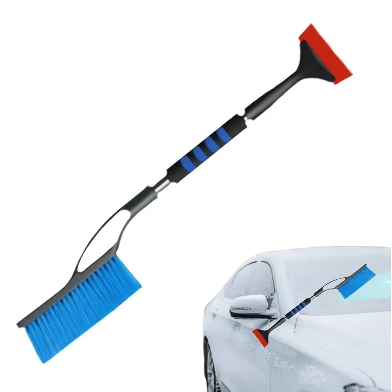 Car Snow Brush Ergonomic Auto Windshield Cleaning Removal Shovel Detachable Car Windows Snow Remover Ice Scraper Tools