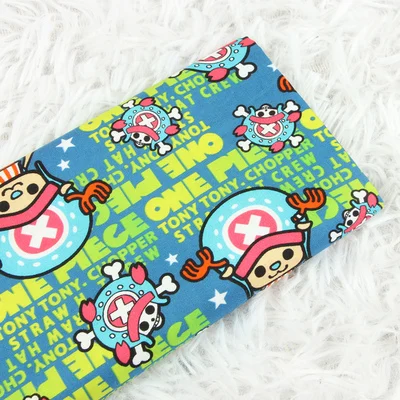 Material de costura de tela 100 algodón de alta calidad de una pieza de dibujos animados de 140cm de ancho para ropa de hogar textil de retales DIY