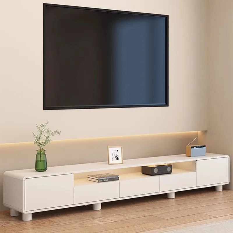 

Large Wooden Tv Stand Simple Storage Modern Minimalist Display Cabinet Tv Table Unique Rectangle Archivadores Room Decorations