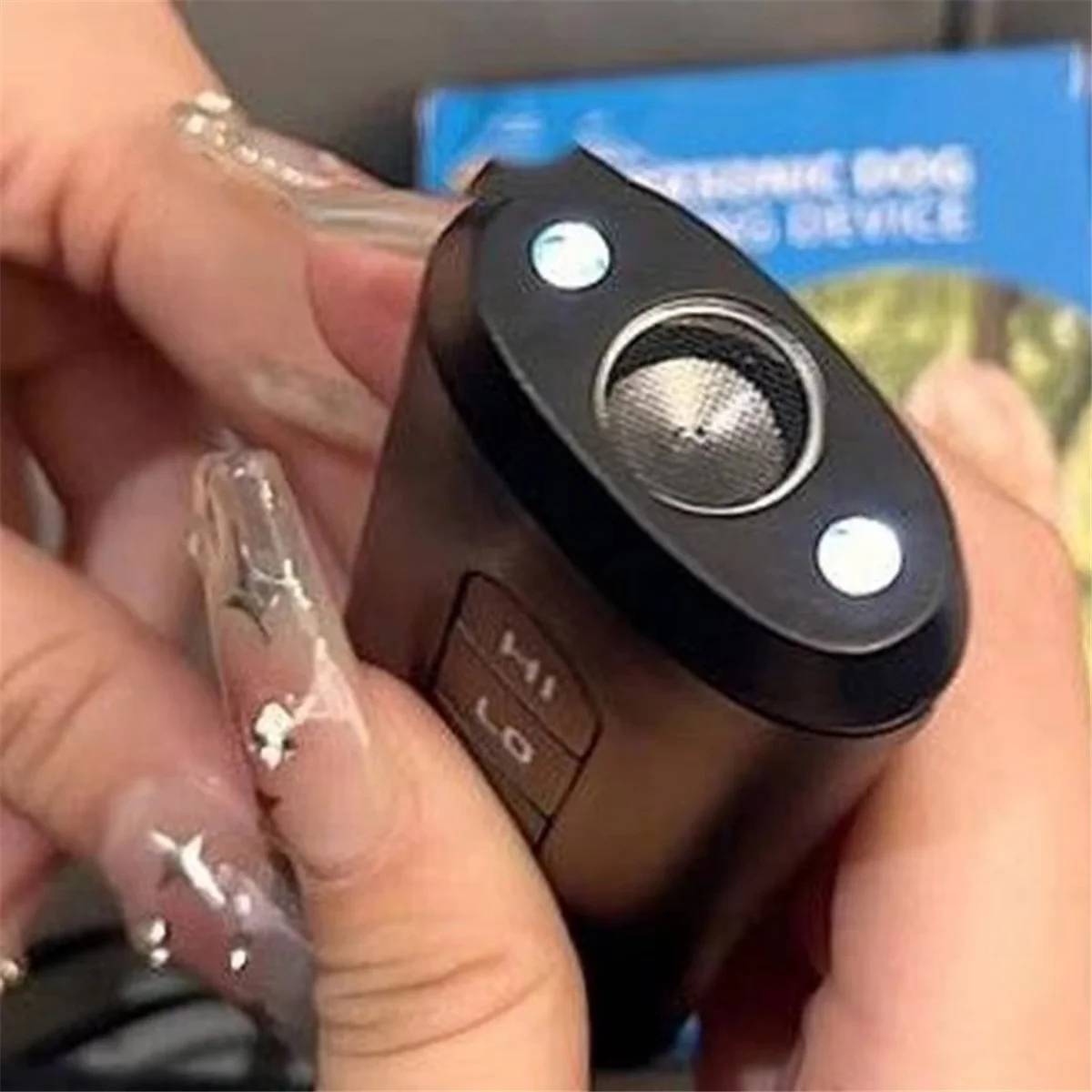 

New Anti Barking Device for Dogs Double Sensor Bark Device LED Flashlight Rechargeable Ultrasonic Training Tool