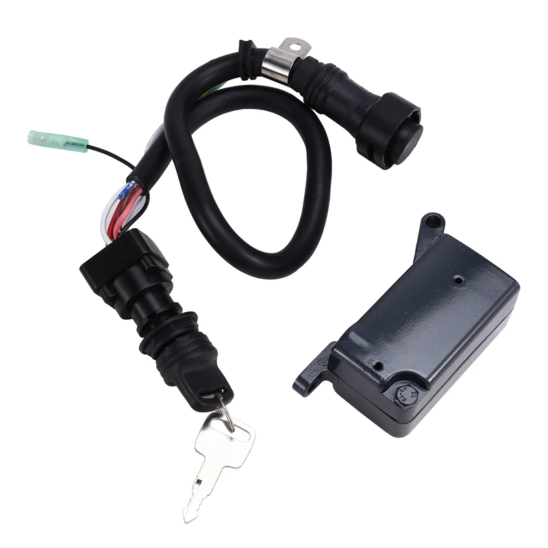 

10Pins Cables Main Switch Assy+Control Arm Box For Yamaha Outboard 2 Stroke 50HP 60HP 70HP 85HP 6H3-82510-10-00