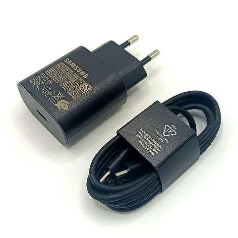 SAMSUNG S25 25W Type C Fast Charging Charger Usb C Power Adapter 3A Cable For Galaxy Z Flip8 7 6 5 S26 S24 F70e Tab A11+ M07 M17