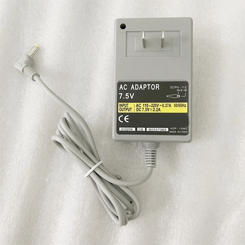 Game Console Adapter Charger AC Power Adapter Durable Auto-Voltage For Sony Playstation PS1 Psone Slim
