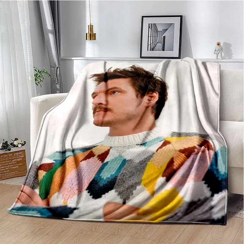 29 estilo pedro pascal cobertor de impressão engraçado, cobertor macio para casa quarto cama sofá piquenique viagem escritório capa presentes crianças